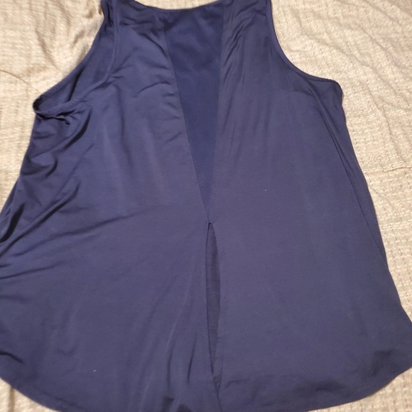 Dallas Cowboys NFL Ladies Navy Burke Tank Top , size 2X - Picture 7 of 9